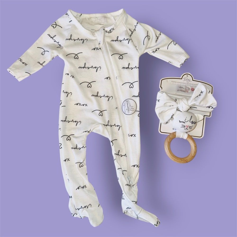 NWOT Toby 3pc Baby Set